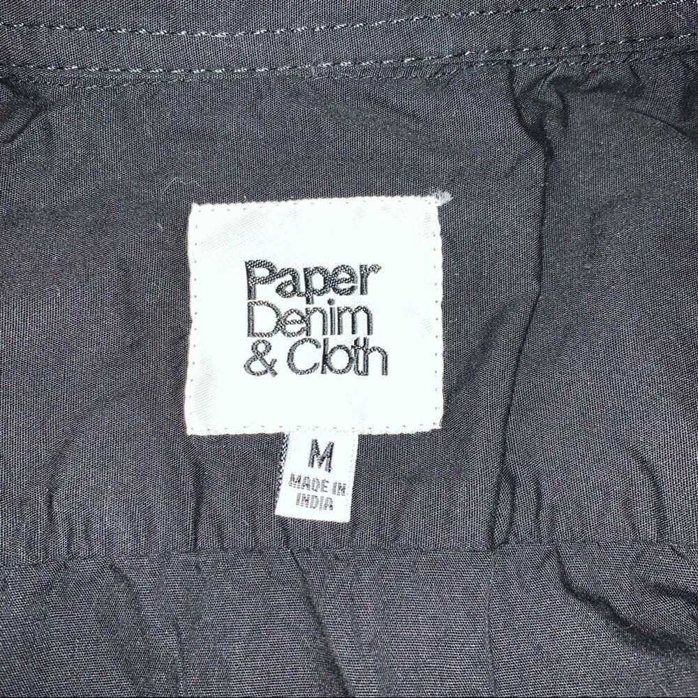 Paper Denim & Cloth black button up top - Picture 2 of 7
